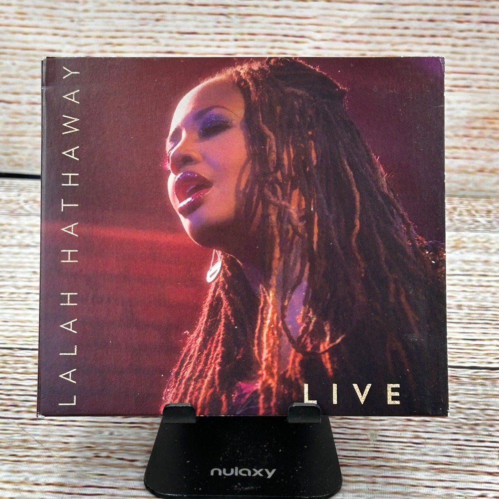 Lalah Hathaway Live CD 2015 Entertainment One EOM-CD-9482 R&B Soul 14 Tracks